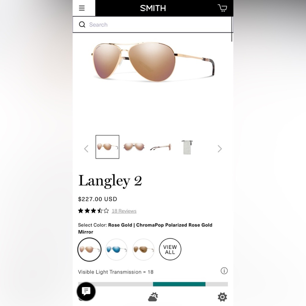 Smith Langley 2 Chromapop sunglasses